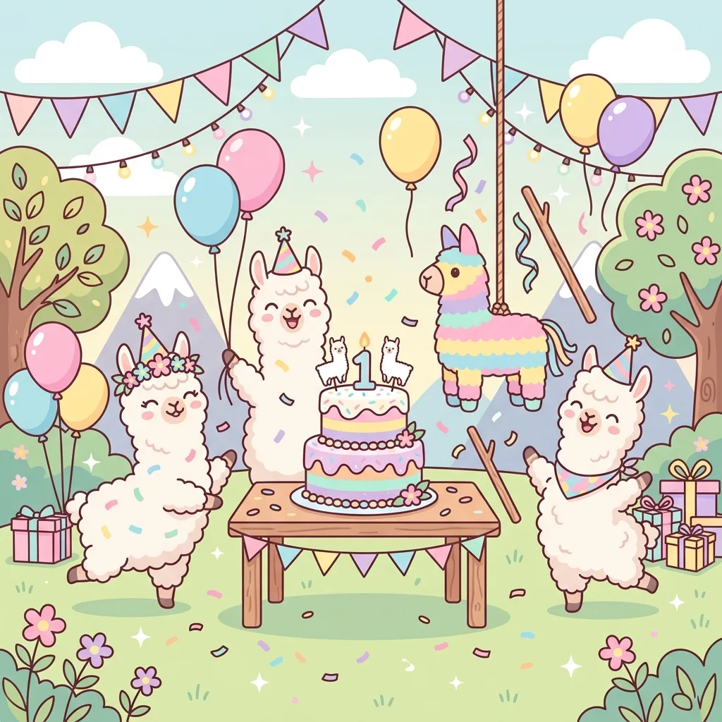 Cómo organizar una fiesta temática de llamas