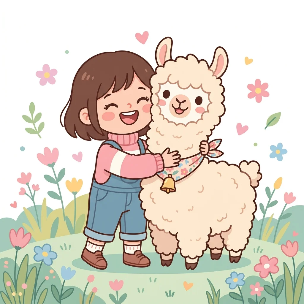La llama como animal de terapia y apoyo emocional